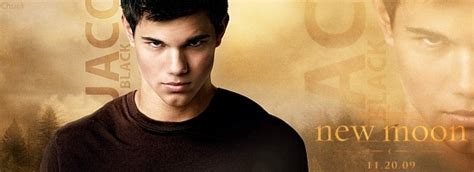 Jacob Black New Moon Banner - Twilight Series Fan Art (7275833) - Fanpop