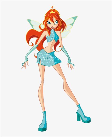 Winx-fairies - Winx Club Winx Bloom - 521x937 PNG Download - PNGkit