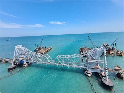 This is what the new bridge at Pamban will look like - New Pamban bridge to replace old one ...