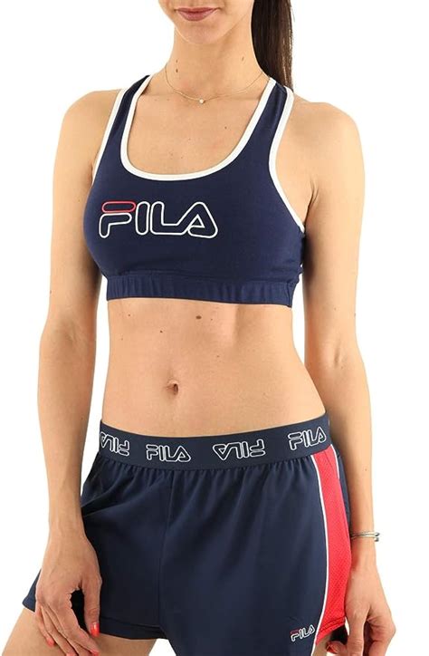 Fila Womens Sports Bra Gym Top at Amazon Women’s Clothing store