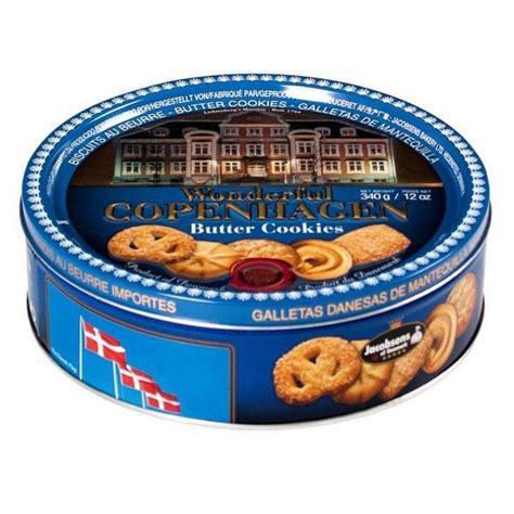 Buy Copenhagen Butter Cookies Tin - Online at Cherry Lane