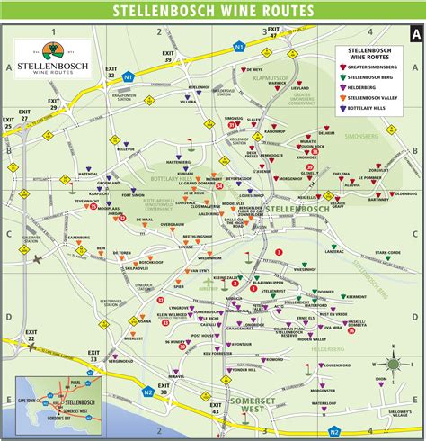 Stellenbosch University Map