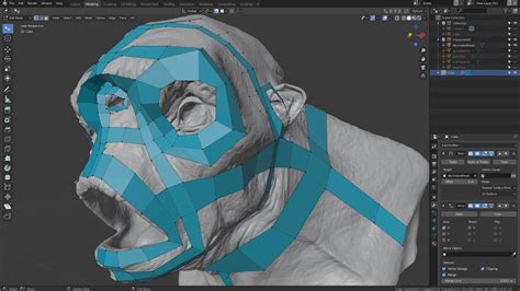 Retopology in Blender - FlippedNormals