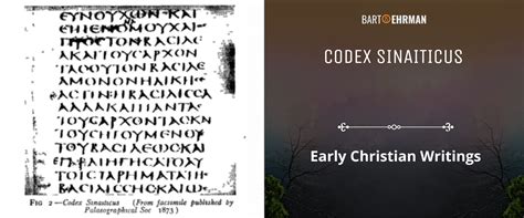 Codex Sinaiticus: Our Earliest Christian Bible Manuscript