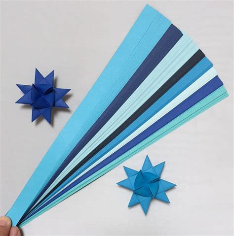 Moravian Star Paper Strips | Origami Resource Center