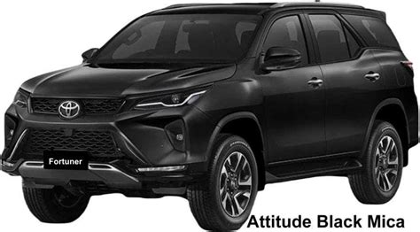 New Toyota Fortuner Body colors, Fortuner Leader full variation of ...