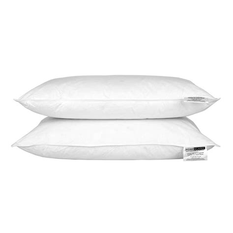 Goose Feather and Down Pillow Pair