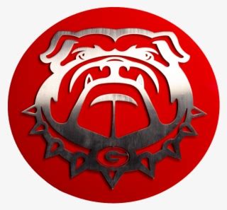 Georgia Bulldog Plaque - Emblem - Free Transparent PNG Download - PNGkey