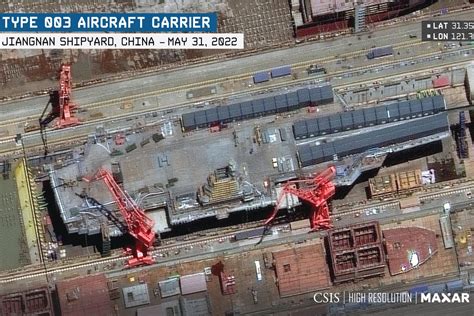 Shanghai: Launch Of China's Third Aircraft Carrier Delayed For Unknown ...