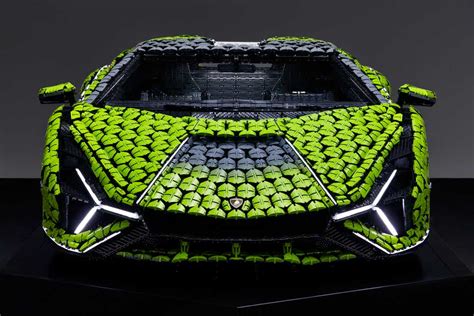 A new thunderbolt strikes: Life-size Lamborghini Sián FKP 37 built from ...