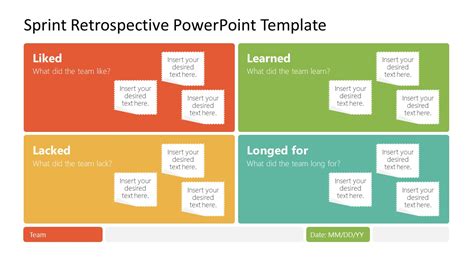 Sprint Retrospective PowerPoint Template - SlideModel