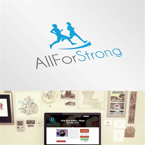 Fitness app logo - bring people together to workout! | Logo design contest