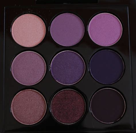 crystalised: MAC Purple Times Nine Eyeshadow Palette - review and swatches