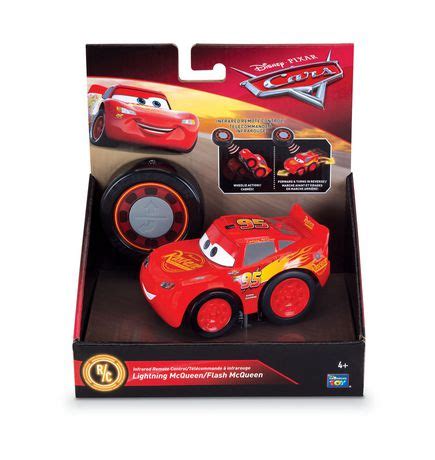 Cars 3 Lightning McQueen Infrared Remote Control Toy Vehicle | Walmart ...