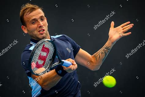 Daniel Evans Atp 26 Pictured Action Editorial Stock Photo - Stock Image ...