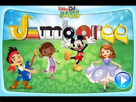 Disney Junior DJ Shuffle - Mickey Mouse Clubhouse - Disney Junior Jamboree | Disney junior games ...