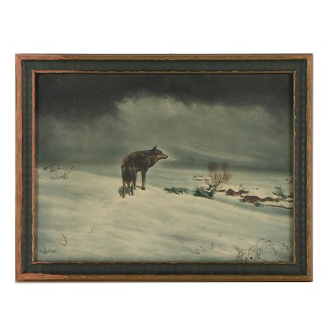 Lone Wolf Painting By Kowalski at PaintingValley.com | Explore collection of Lone Wolf Painting ...