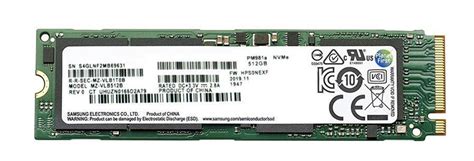 MZVLB512HBJQ-000D1 Samsung Solid State Drive