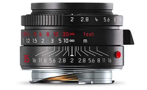 Leica 35mm Summicron and 50mm Summilux black chrome finish lenses to ...