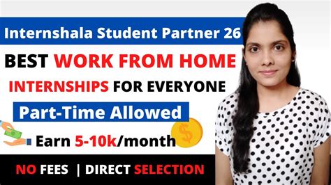 Internshala Student partner 26 |Earn 15k/month | Part-time internships ...