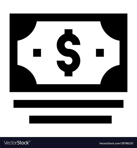 Currency stack Royalty Free Vector Image - VectorStock