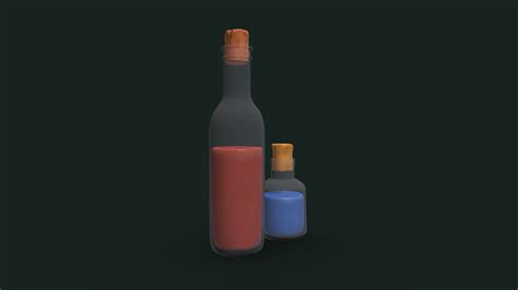 Potions - Download Free 3D model by Jessie Cuvelier (@JessieCuvelier ...