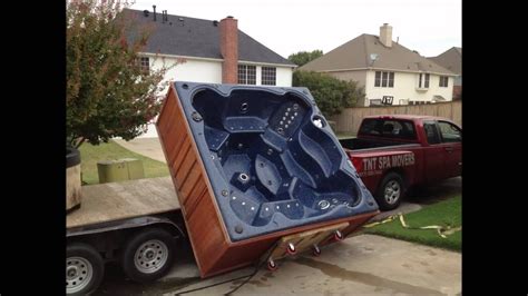 How to Move a Hot Tub / Spa ~ TNT Spa Movers ~ Hot Tub / Spa Moving ...