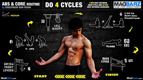 street workout exercises abs - st workout routine