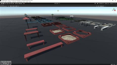 Sandbox Set for Playground - 3D Model by Abandoned World