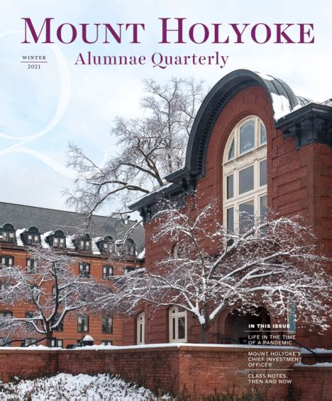 Mount Holyoke Alumnae Quarterly - Issue Library