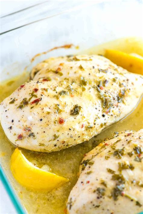 Easy Lemon Garlic Baked Chicken Breast