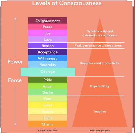 Levels of Consciousness (awareness, psychology) : r/coolguides