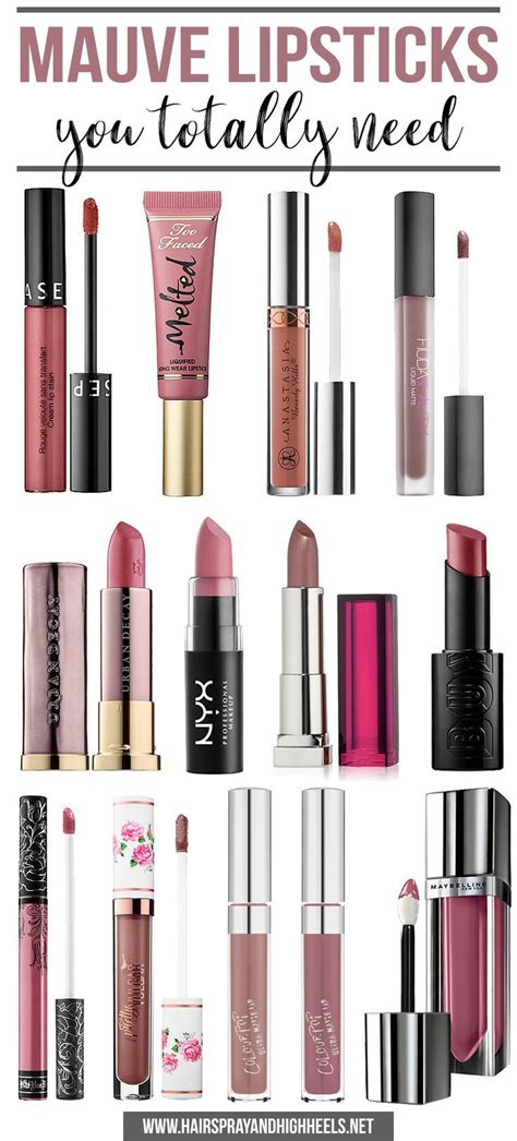 BOOKMARK THIS! The best ever MAUVE lipstick shades you need right now ...