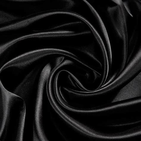 Satin Fabric, Black - Walmart.com - Walmart.com