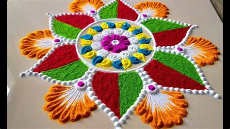 Top 999+ latest rangoli designs images 2019 – Amazing Collection latest rangoli designs images ...