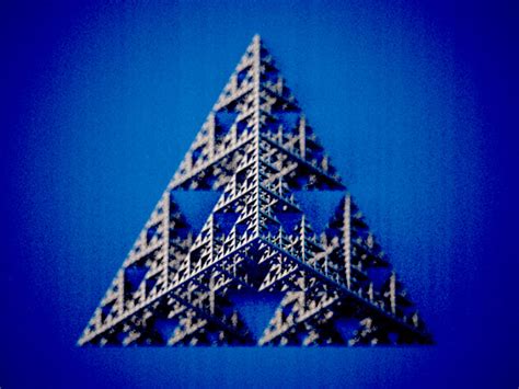 tetrahedron sierpinski fractal obj