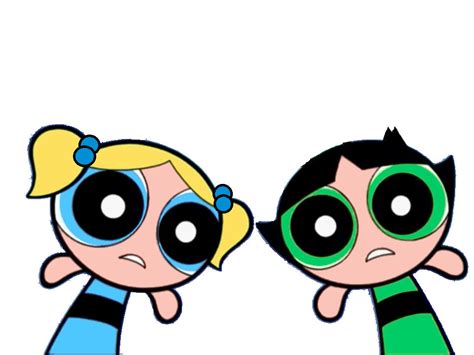 Bubbles and Buttercup My Style by TheGothEngine on DeviantArt