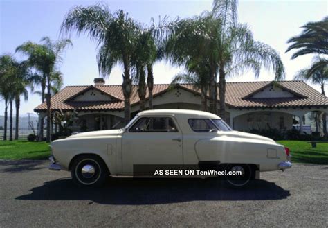 1951 Studebaker Bullet Nose Champion Starlight Coupe