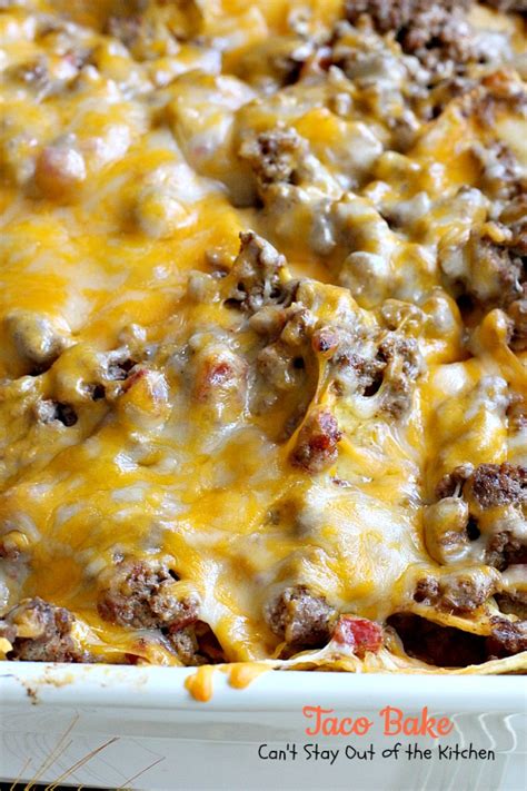 Best Ground Beef Taco Casserole Recipe | Deporecipe.co