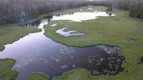 Mud Lake Idaho, Landmark area DJI Phantom 4 - YouTube