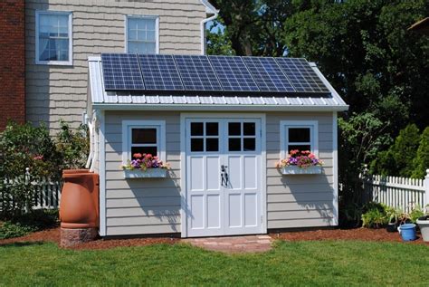 Small Solar Panel For Shed: A Sustainable Solution For Your Outdoor Space – Ash in The Wild