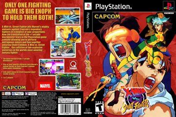 X-Men vs. Street Fighter (PS1) - The Cover Project