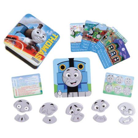 Thomas & Friends Emotions Magnetic Play-and-Learn Tin (21 Pieces ...