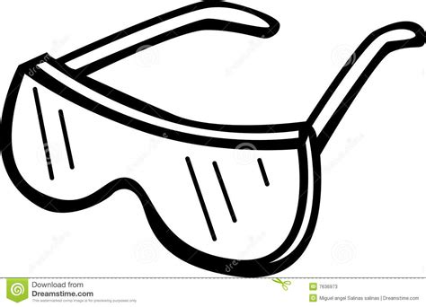 Lab Safety Goggles Clipart