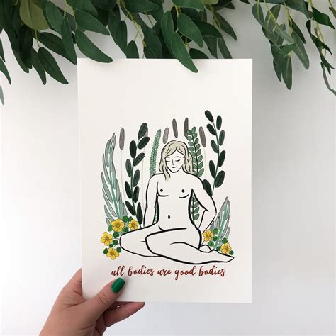 Body positive Art Print – Hermione Wild Illustrations