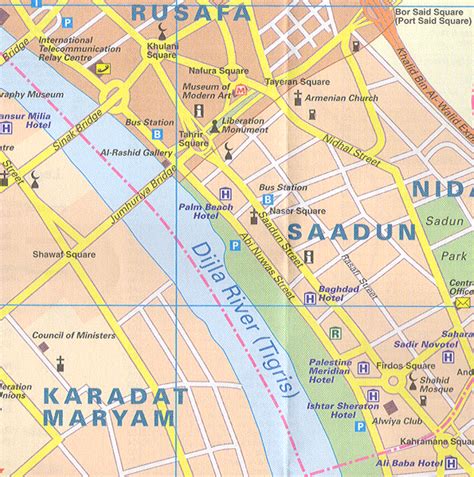 Baghdad Map