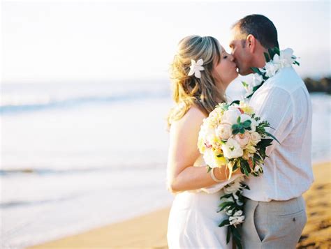 Sunshine Soaked Hawaiian Beach Wedding