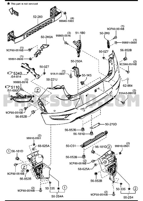 3. BODY EXTERIOR TRIM | Mazda CX-3 Europe 02.2015 | Parts Catalogs | PartSouq