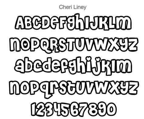 cheri liney font | Lettering, Lettering fonts, Hand lettering practice
