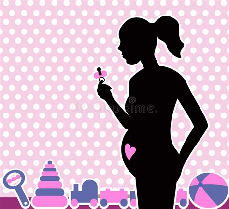 Waiting for baby stock vector. Illustration of human - 28632165